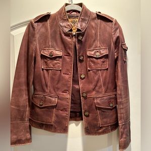 Tory Burch women’s leather jacket